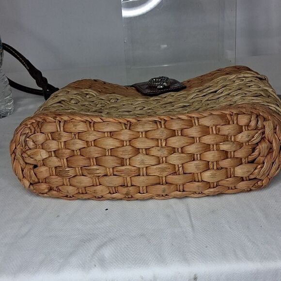 BRIGHTON STRAW SHOULDER BAG FTL-05-016 - Picture 5 of 9